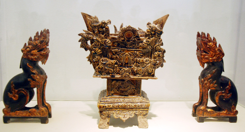 Le nghê dans la sculpture antique vietnamienne